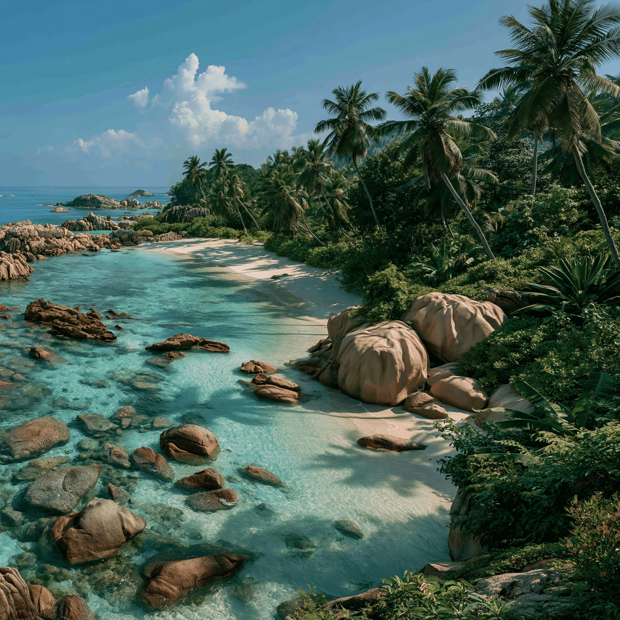 Luxury travel hero scene